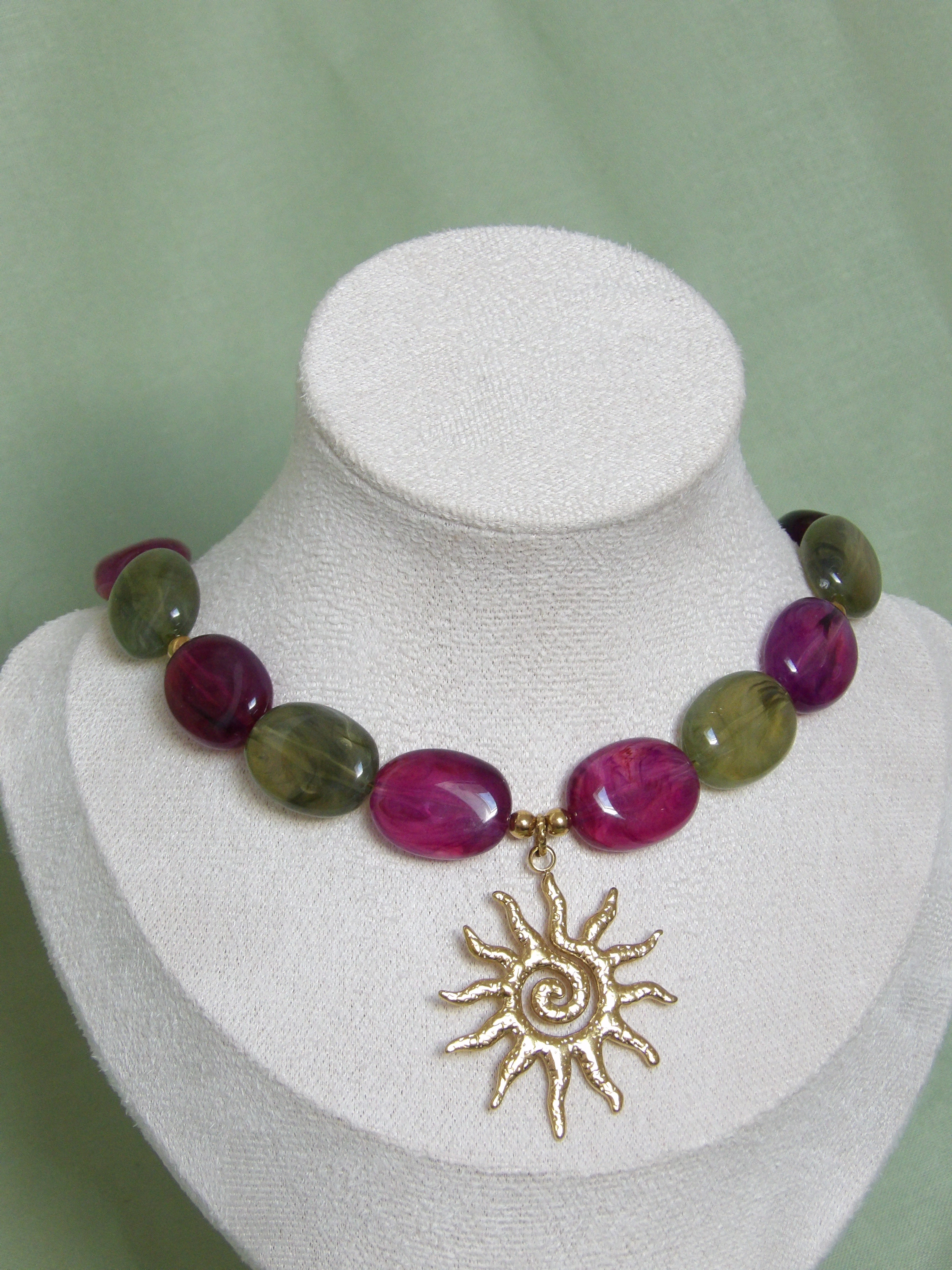 Collier "Acrylique"