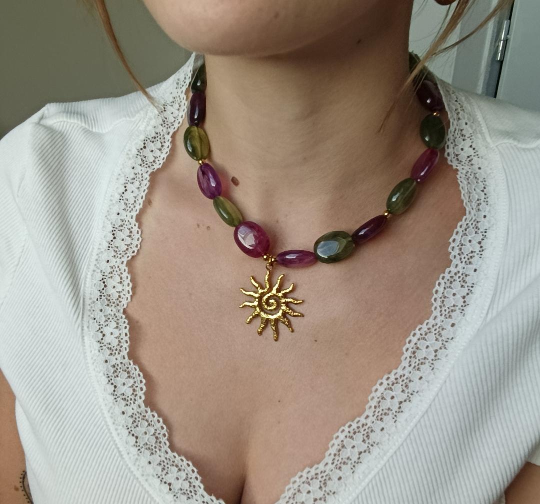 Collier "Acrylique"