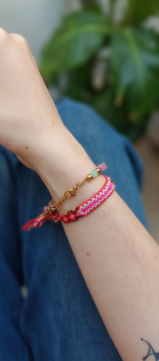 Bracelet "CAMELIA"