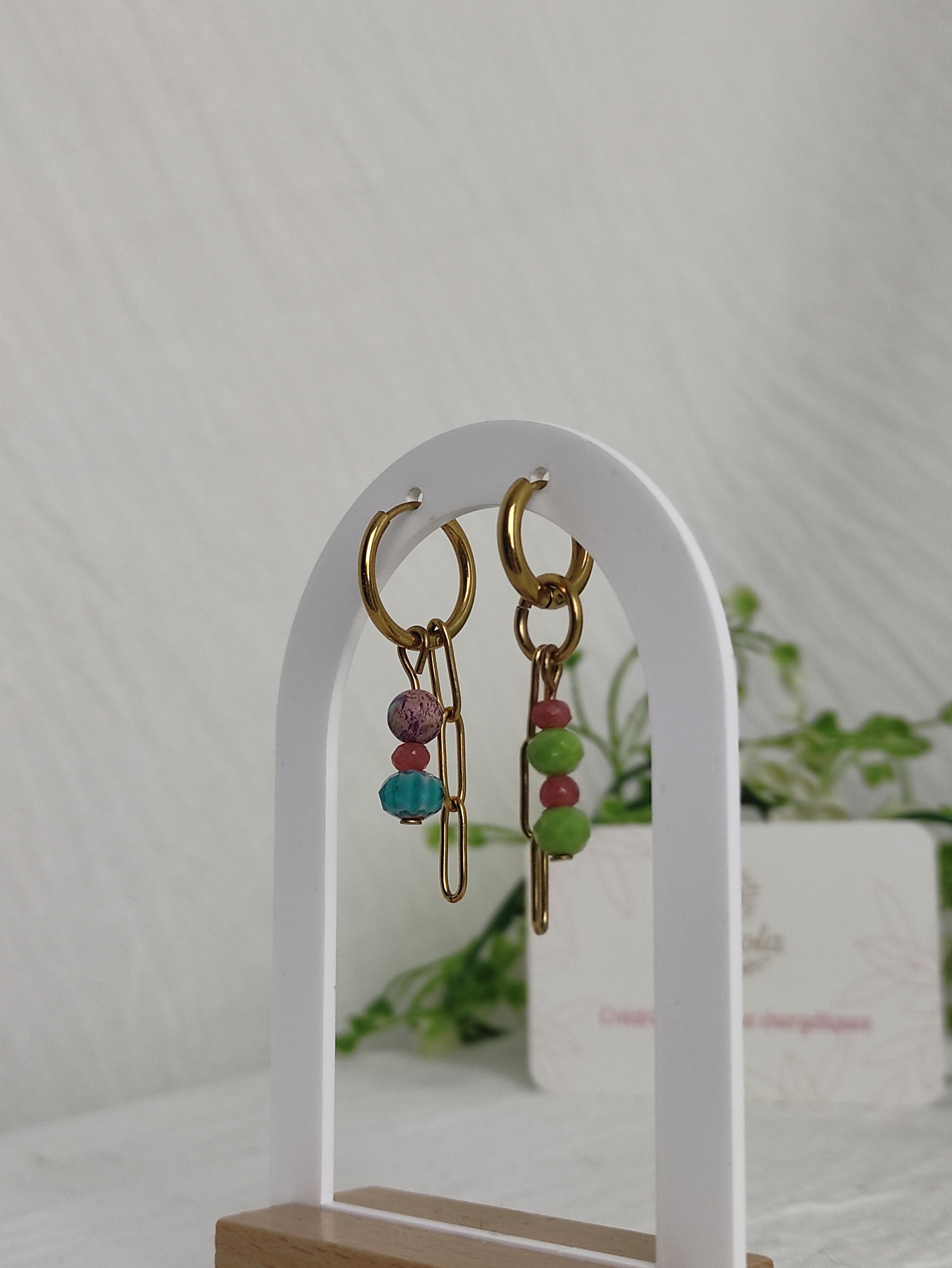 Boucle d'oreille "ASTER"