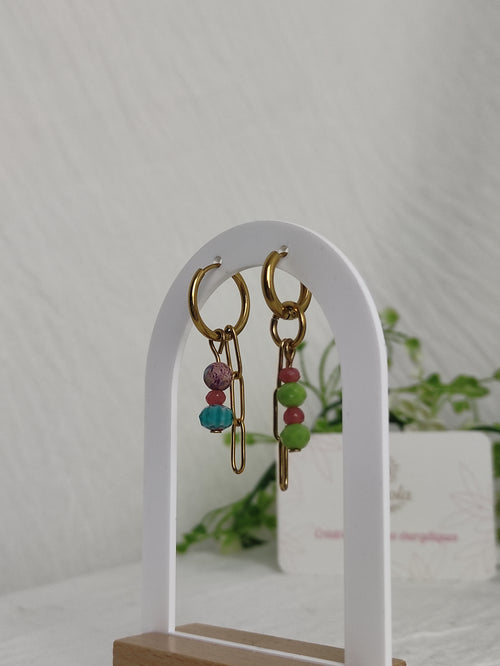 Boucle d'oreille "ASTER"